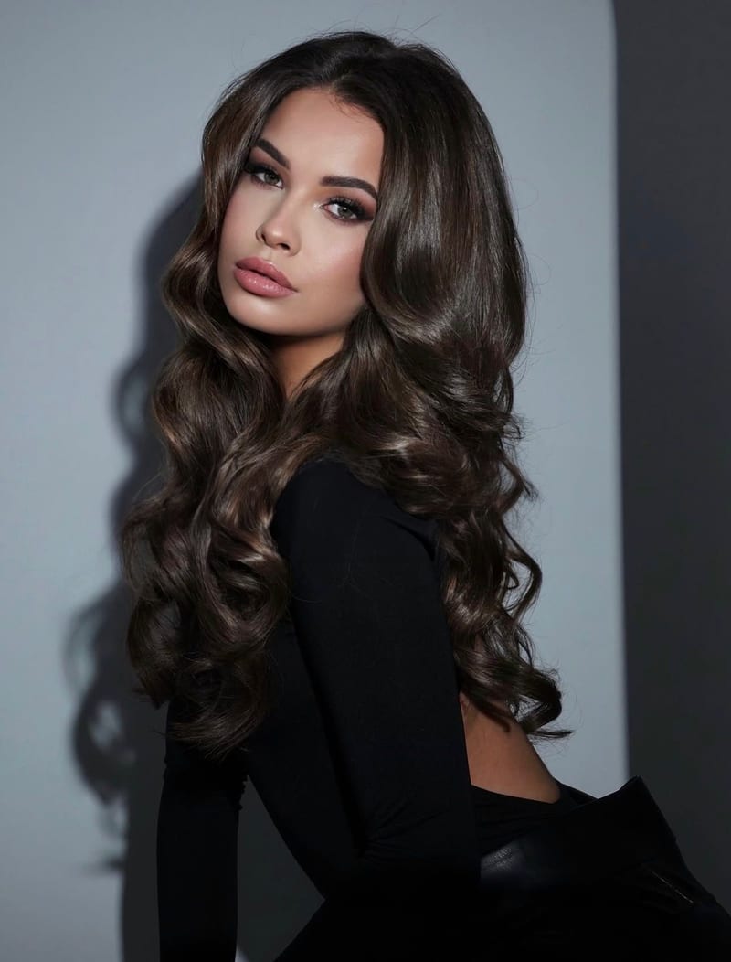 Portrait éditorial cheveux — Mehdi