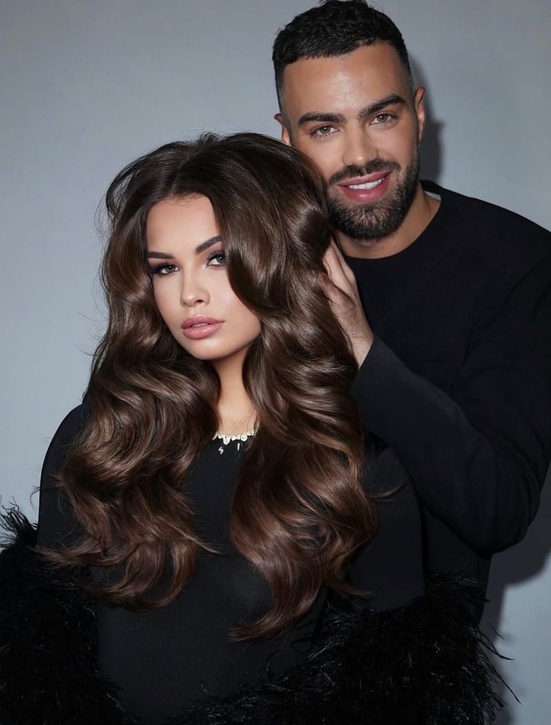Portrait éditorial, coiffeur et modèle — Mehdi